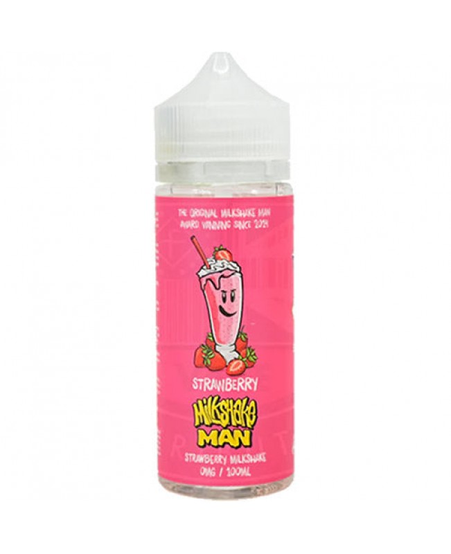 STRAWBERRY MILKSHAKE E LIQUID BY MARINA VAPE E LIQUID 100ML 70VG