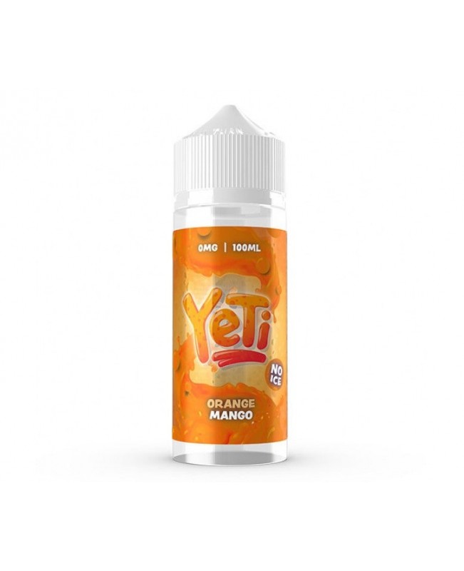 DEFROSTED ORANGE MANGO E-LIQUID BY YETI 100ML 70VG