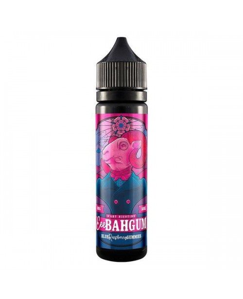 BLUE RASPBERRY E LIQUID BY EEE BAH GUM 50ML 70VG