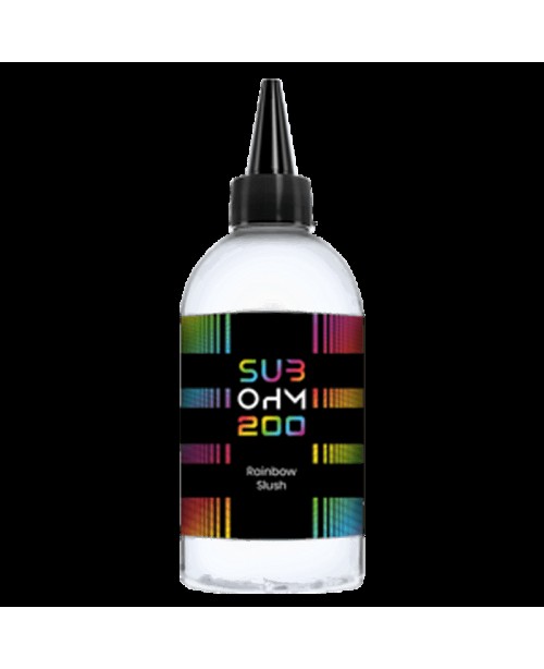 RAINBOW SLUSH E LIQUID BY SUB OHM 200 200ML 70VG