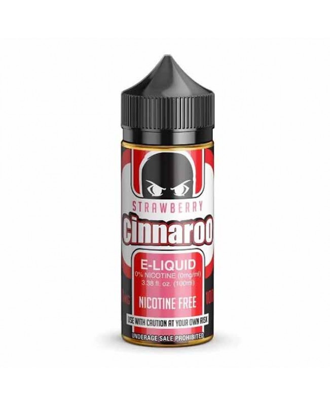 STRAWBERRY CINNAROO E LIQUID BY CLOUD THIEVES 100ML 75VG