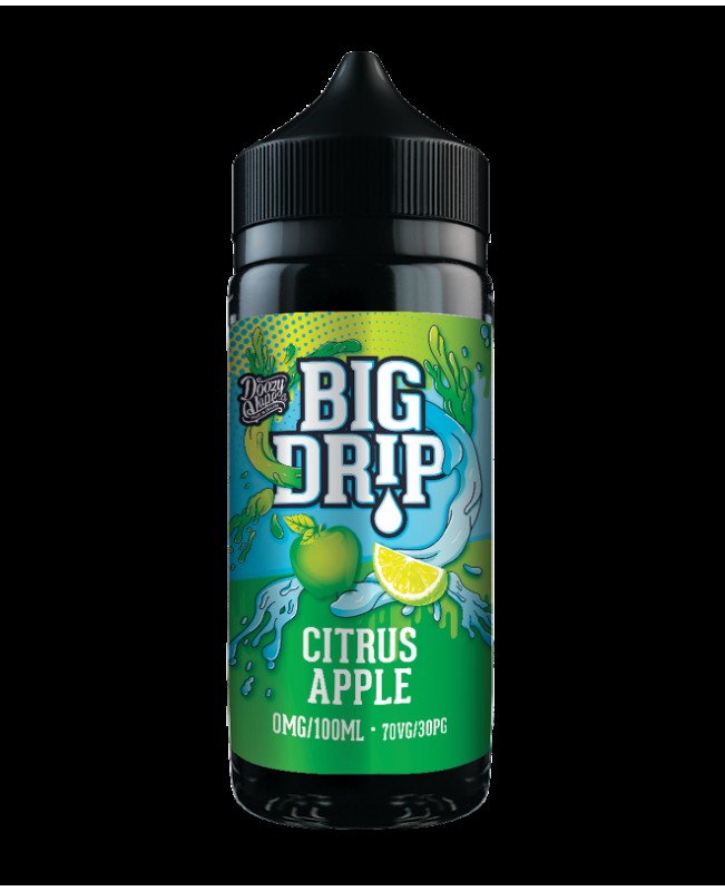 CITRUS APPLE E LIQUID BY BIG DRIP - DOOZY VAPE 100ML 70VG