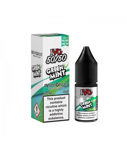 GREEN MINT TDP E LIQUID BY I VG 10ML 50VG