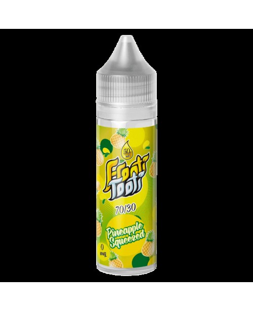 PINEAPPLE SQUEEZED E LIQUID BY FROOTI TOOTI 50ML 7...