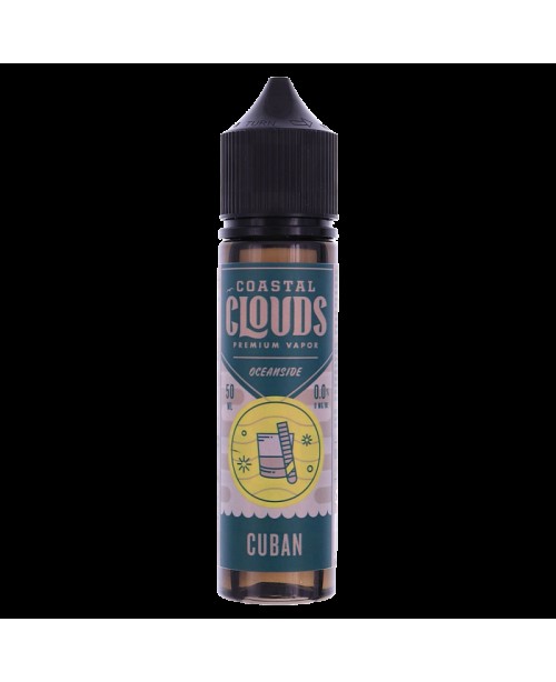 CUBAN E LIQUID BY COASTAL CLOUDS - OCEANSIDE 50ML ...