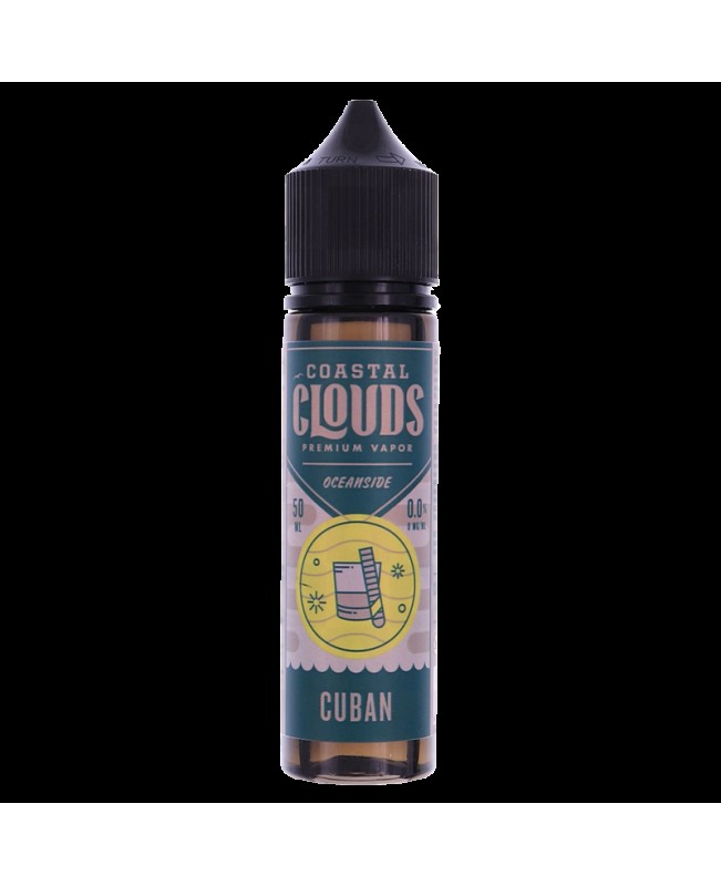 CUBAN E LIQUID BY COASTAL CLOUDS - OCEANSIDE 50ML 70VG