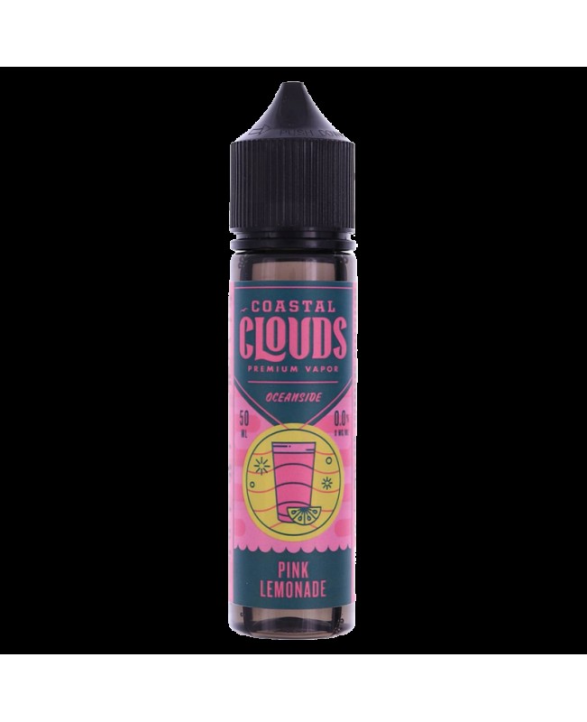 PINK LEMONADE E LIQUID BY COASTAL CLOUDS - OCEANSIDE 50ML 70VG