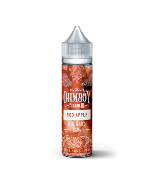 RED APPLE & RHUBARB CHILLED E-LIQUID SHORTFILL...