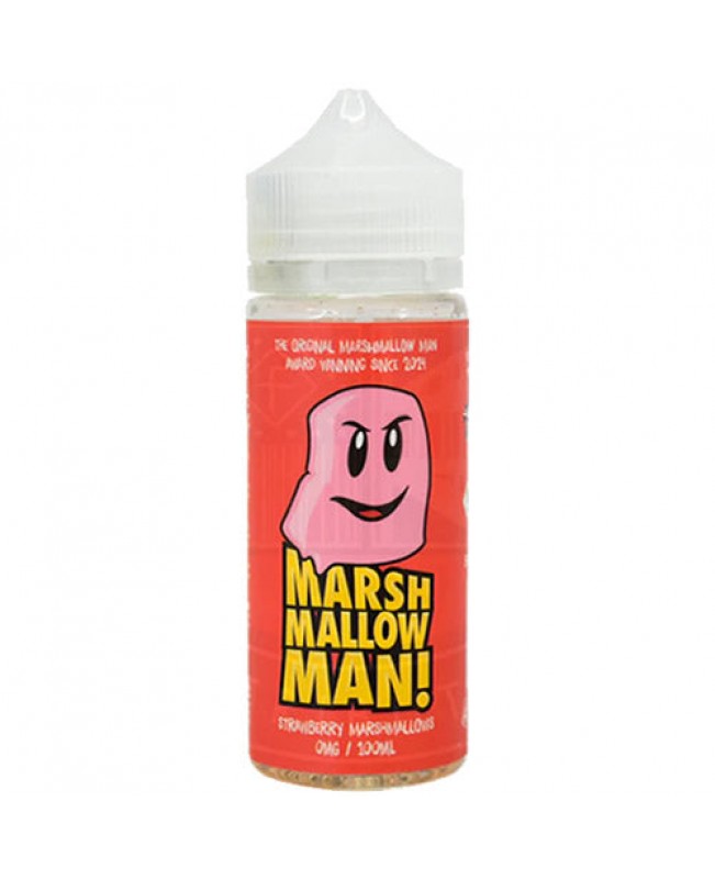 STRAWBERRY MARSHMALLOW MAN E LIQUID BY MARINA VAPE...