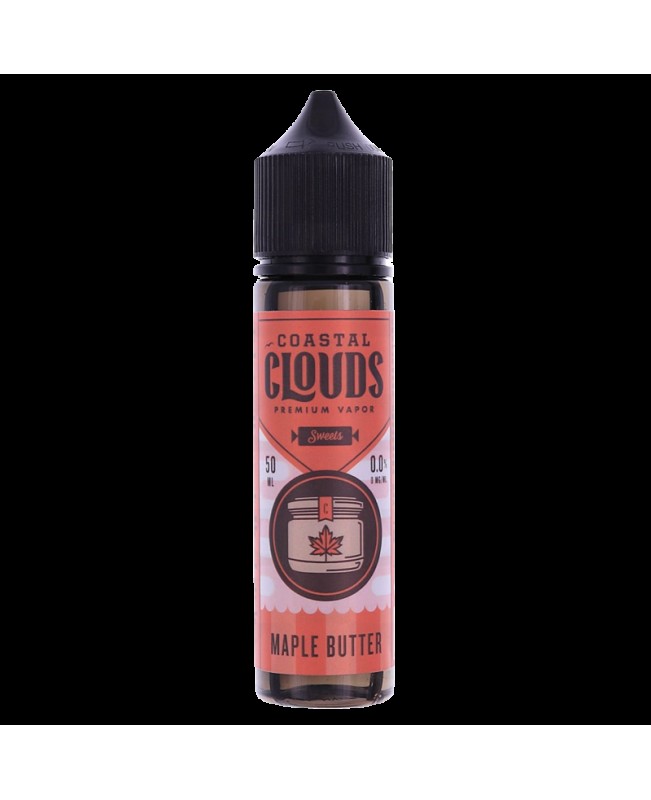 MAPPLE BUTTER E LIQUID BY COASTAL CLOUDS - SWEETS  50ML 70VG